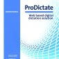 Web based digital dictation